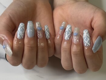 キュアチュラル(cureChuRal)/チェックネイル