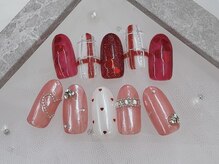 ネイルサロンアンドネイルスクールアートローズ 町田店(Art Rose)/バレンタインネイル