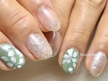 ヌーベルネイル(Nouvelle Nail)/フラワーネイル