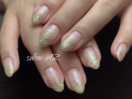ラメグラデーション