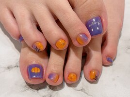 ハロウィンネイル