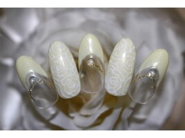 大人可愛い上品ネイル♪¥9980