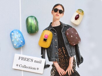 フリーズネイル 三宮店(FREE'S nail)/デニムフラワーマット