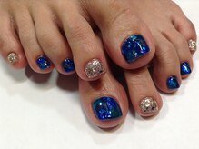 ラウト デコレーションアンドネイルサロン(Lauto Decoration&Nail Salon)/ブルーネイル