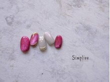 シンプリー 西荻窪店(Simpliee)/マグネットネイル￥7900