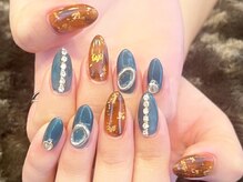 トリーシア(Nail & Beauty Salon Tri-xia)/天然石風ネイル