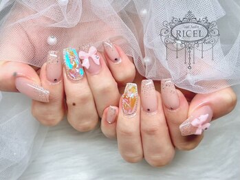 リシェル 原宿店(Ricel)/リボンネイル♪