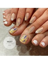 モスト(MOST)/シルクマグ/ガラスホロネイル