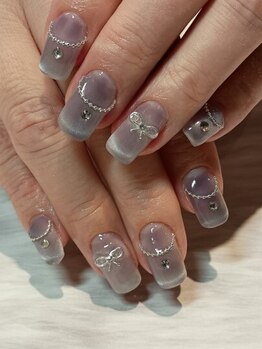 エーネイルサロン プラーカ本店(A-Nail Salon)の写真/【HAND】ネイリスト担当◇つけ放題150分◎いつも綺麗でいたいネイルをお休みせずにお洒落が楽しめる!