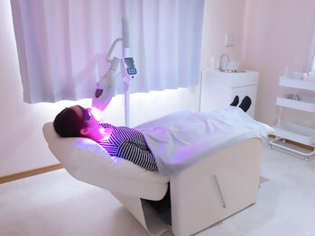 ホワイトニングビューティー 光の森店(WHITENING BEAUTY)/ホワイトニング照射イメージ♪