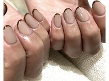 カルフールノア 新越谷店(carrefour noa)/nail design：細フレンチ5000円