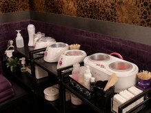 マロズワックス ブラジリアンワックスアンドスパ(Maro's Wax Brazilianwax Spa)の雰囲気（肌質や毛質に合わせ、常時7種類のワックスをご用意しております）