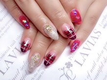 プロフェッショナル ネイルサロン ラヴィアス(LAVIAS)/【スカルプ】6本アートし放題