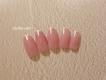 クロトネイル(clotho nail)/simple☆アート 7000円