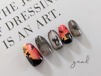 ワイネイル(Y.nail)/ハロウィンネイル2022