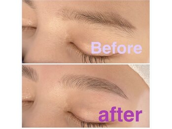 ルシーダギンザエスト(lucida ginza est)の写真/【美眉アイブロウWAX+HBL¥6500】パリジェンヌ+美眉SETはTELにて＊平行眉/アーチ眉/韓国風などの似合わせ◎