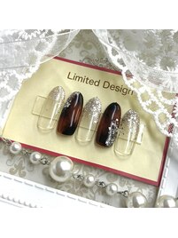 ベッコウ風ネイル^ ^