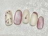 [再来]《次回予約かSNSフォロー》大人可愛い少し華やかプラン　￥8980→