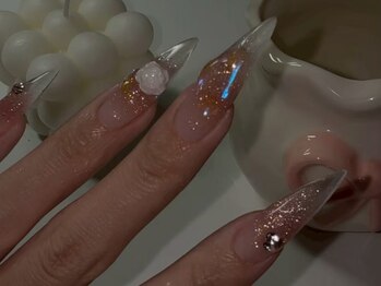 アイネイルズ 横浜WEST店(I-nails)の写真/【10本長さ出し】自爪が短い方や、イベントに向けて長さを出してネイルを楽しみたい方におすすめ！