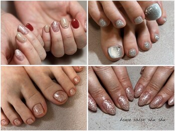 シュシュ(shushu)の写真/【上品×清潔感◎】毎日が楽しくなる♪大人女性のためのシンプルネイル＊指先から華やかさをプラス☆