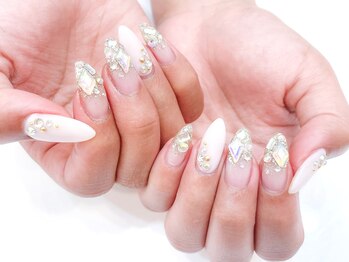 ネイルコレクション ピンク(Nail Collection Pink)/ジェル:フリーアート♪ストーン