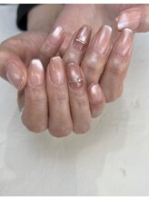 リジョイスヘア エン(REJOICE hair EN)/ayuri〈グラデ・リングネイル〉