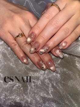 エスネイル 新宿西口店(es NAIL)/大人カラーマグネット