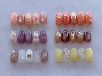 ミライ 福津店(mirai)の写真/GWのお出かけ前に★ネイルで気分もUP♪初夏にぴったりのデザイン多数ご用意！
