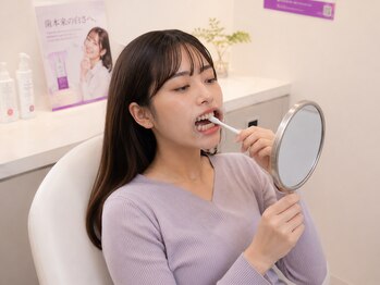 メルヴェイユ/9.装着を外し、歯の汚れを除去