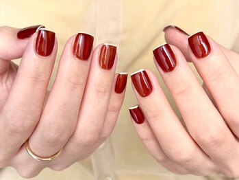 アミティー(amity)/sheer brown + butter yellow