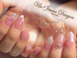 シンプル☆シェルネイル