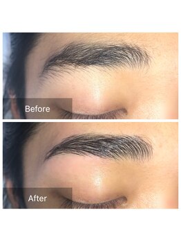 アンジュ 上野御徒町本店(ange)/ハリウッドブロウリフト仕上がり