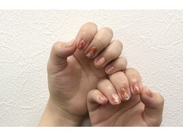もやもやミルクチョコネイル
