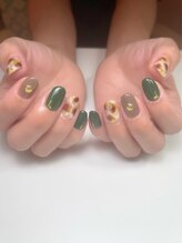 ウィズ ユー(with U produce by Megumi Ohara)/秋ネイル