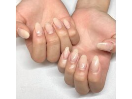 【ワンカラーオフィスネイル】