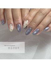ニコ(nico+)/ビジューネイル