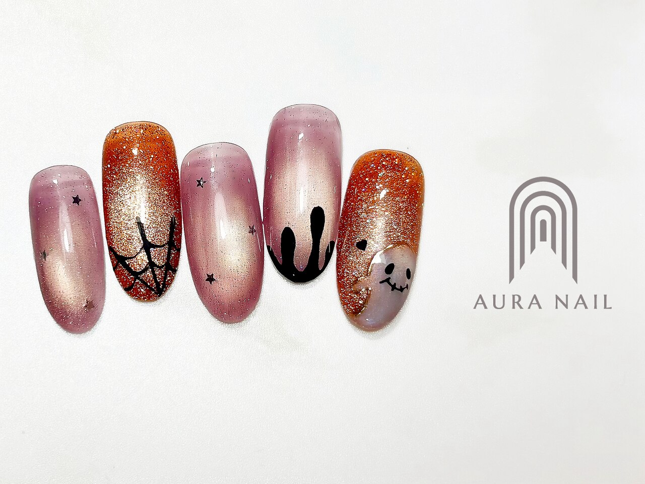 2026年冬トレンド】ハロウィンネイルのネイルデザイン集｜人気順｜3