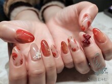 ネイルプラスユウ(NAIL+U)/りんごネイル