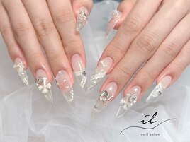 クリアネイルデザイン