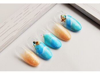 プレンティー 北千住西口店(plenty)/夏ネイル