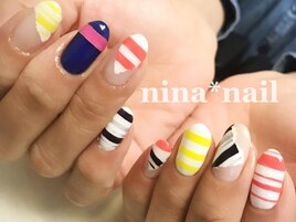 ハンドネイルデザイン★border