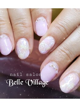 ネイルサロン ベルヴィラージュ(Belle Village)/ラグジュアリー定額6980円の一例
