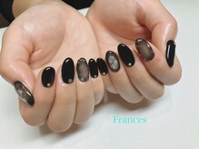 フランセス(Frances)/シェル×囲みネイル