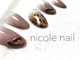 H1110　Leopard　Brown　￥10000