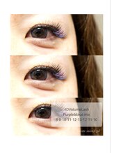 プライベートサロン アズール(Azul)/カラーまつげエクステ　デザイン