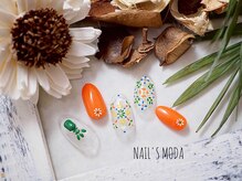 ネイルズ モダ(NAIL'S MODA)/7月の新作2/カラフルタイル