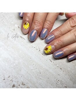 ルコトン(le coton)/sample【フラットアート】