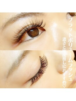 アイラッシュ ティアム(Eyelash Tiam)/フラットボリュームラッシュ