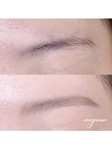 ミニョン(mignon)/【黄金比率】眉スタイリング