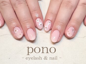 シンプルネイル/春ネイル